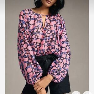 Anthropologie The Odells Deborah Top. Size large.